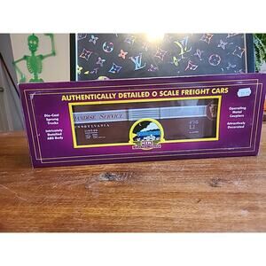MTH RAIL KING 20-90723 PRR PENNSYLVANIA MERCHANDISE SERVICE BOX CAR NIB O SCALE